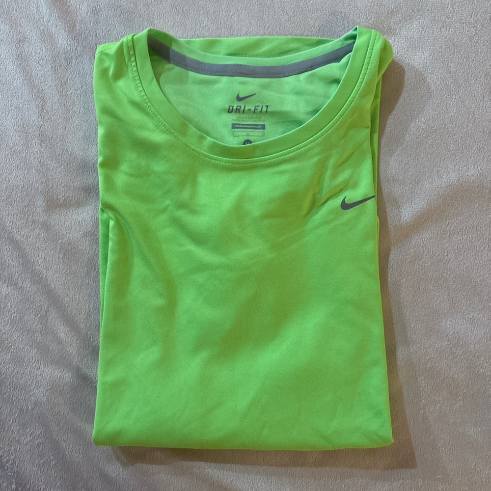 Nike Dri-FIT Lime Green T-Shirt